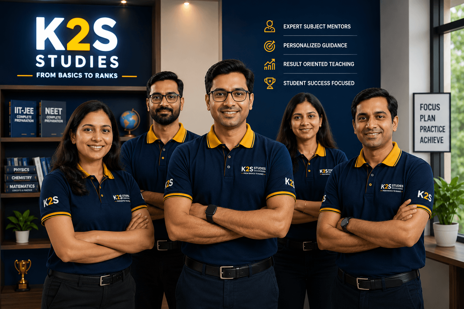 K2S Studies faculty mentors — expert subject mentors dedicated to building top ranks
